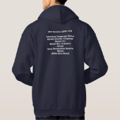 USS Kenton (APA-122) Hoodie (Achterkant)
