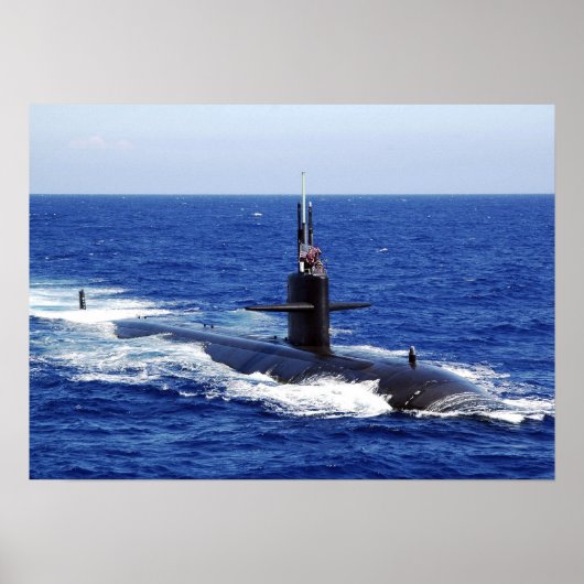 USS Key West (SSN-722) Poster (Voorkant)