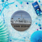 USS KIDD-borden Papieren Bordje (Feest)