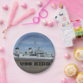 USS KIDD-borden Papieren Bordje (Feest)