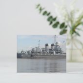 USS KIDD DD 661 Briefkaart (Staand voorkant)