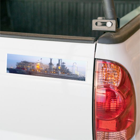 USS KIDD DD 661 Bumpersticker (Op Truck)