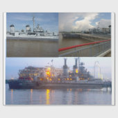 USS KIDD DD 661 CADEAUPAPIER (Vlak)