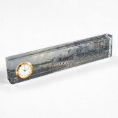 USS KIDD DD 661 Name Clock Desk Bord Naambordje