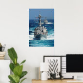 USS Kidd (DDG 100) Poster (Thuiskantoor)