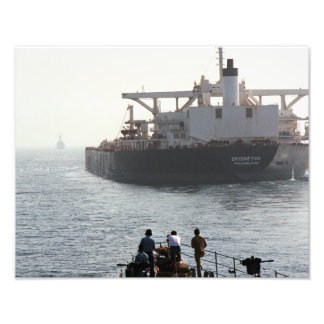 USS Kidd (DDG-993) Achter de Amerikaanse bridgeton Foto Afdruk