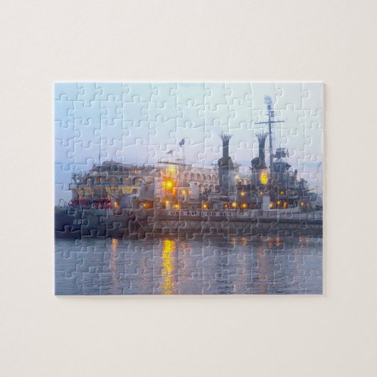 USS KIDD Jigsaw Puzzle Legpuzzel (Horizontaal)