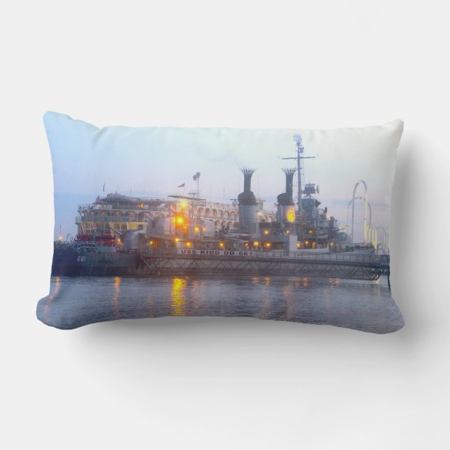USS Kidd Pillow Kussen (Voorkant)