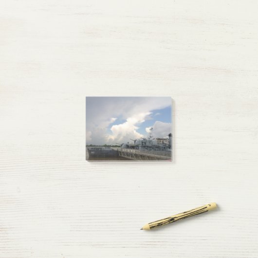 USS KIDD Post-it-notities Post-it® Notes (Op bureau)