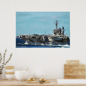 USS KITTYHAWK POSTER (Keuken)