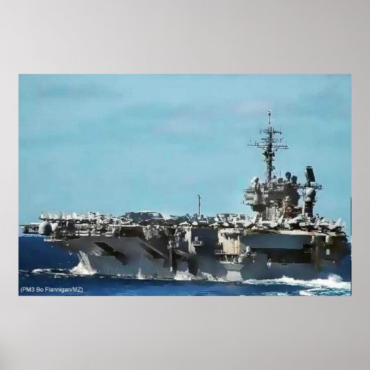 USS KITTYHAWK POSTER (Voorkant)