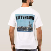 USS KITTYHAWK T-SHIRT (Achterkant)