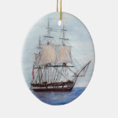 USS Kustwacht Keramisch Ornament (Rechts)