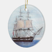 USS Kustwacht Keramisch Ornament (Links)