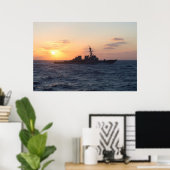 USS Laboon (DDG 58) Poster (Thuiskantoor)