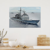 USS Lake ChamPlain (CG 57) Poster (Keuken)