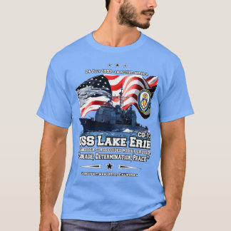 USS Lake Erie CG70 kruiser T-shirt