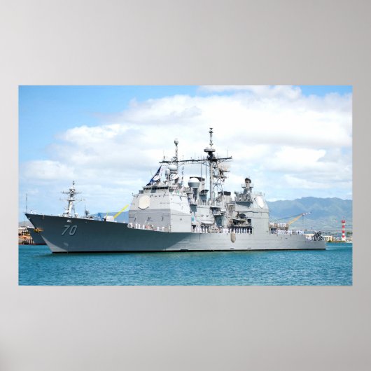 USS Lake Erie (CG 70) Poster (Voorkant)