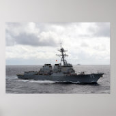 USS Lassen (DDG 82) Poster (Voorkant)