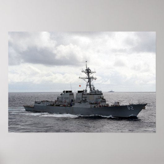 USS Lassen (DDG 82) Poster (Voorkant)
