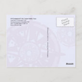 USS Lexington (CV-16), Corpus Christi, Texas Briefkaart (Achterkant)