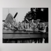 USS Lexington Poster (Voorkant)