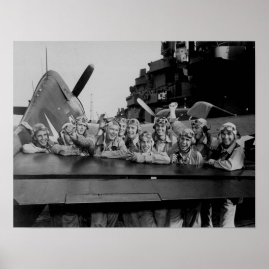 USS Lexington Poster (Voorkant)