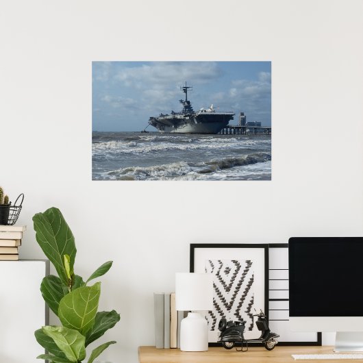 USS Lexington Poster (Thuiskantoor)