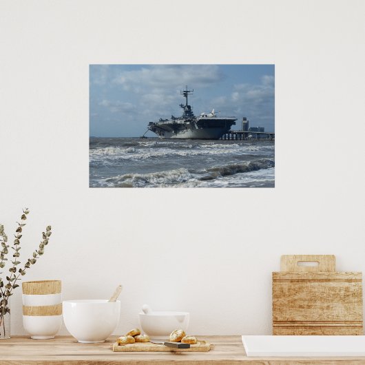 USS Lexington Poster (Keuken)