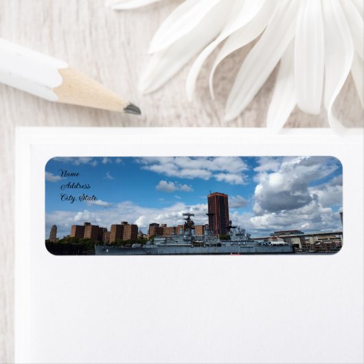 USS Little Rock Etiket (Insitu)