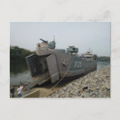 USS LST 325 in Clarksville Tennessee Briefkaart (Voorkant)