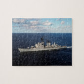 USS MacDonough -  Nautische oestroyer Legpuzzel (Horizontaal)