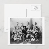 USS Maine Baseball Team in Havana Cuba Fotograp Briefkaart (Voorkant / Achterkant)