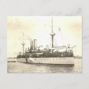 USS Maine in de haven van Havana Briefkaart