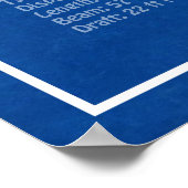 USS Maine - Schip Blauwdruk Plannen ABD Poster (Hoek)