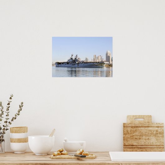 USS Makin Island (LHD 8) Poster (Keuken)