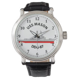 USS MASON - DDG-87 - ARLEIGH BURKE WATCH HORLOGE