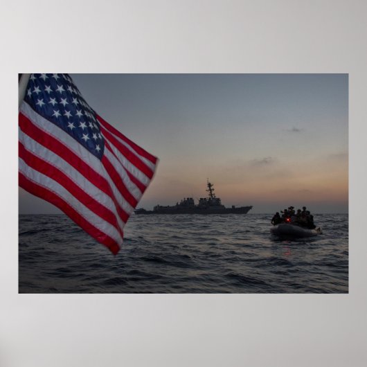 USS Mason (DDG 87) Poster (Voorkant)