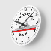 USS MCCAMPBELL - DDG-85 - ARLEIGH BURKE RONDE KLOK (Hoek)