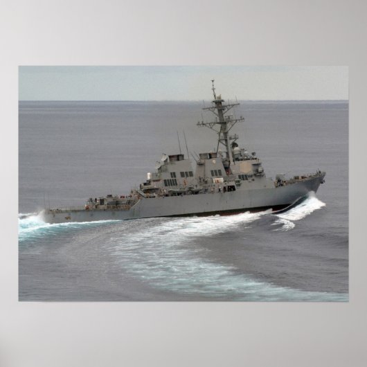 USS McFaul (DDG 74) Poster (Voorkant)