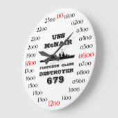 USS McNair (DD-679) Grote Klok (Hoek)