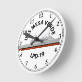 USS MESA VERDE, LPD-19, SAN ANTONIO RONDE KLOK (Hoek)