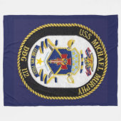 USS MICHAEL MURPHY FLEECE BLANKET (Voorkant (Horizontaal))
