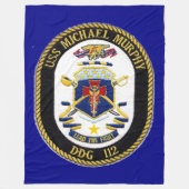 USS MICHAEL MURPHY FLEECE DEKEN (Voorkant)