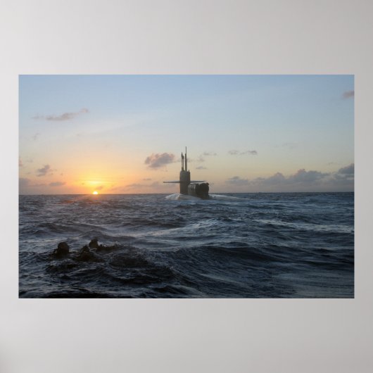 USS Michigan (SSGN 727) Poster (Voorkant)