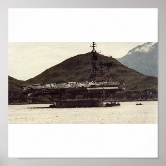 USS Midway CV41 Poster (Voorkant)