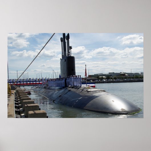 USS Minnesota (SSN 783) Poster (Voorkant)