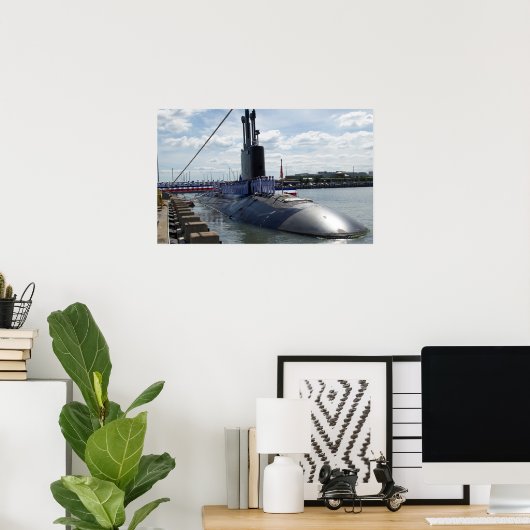 USS Minnesota (SSN 783) Poster (Thuiskantoor)