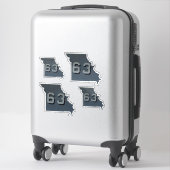 USS MISSOURI BB63 sicker Sticker (Koffer)