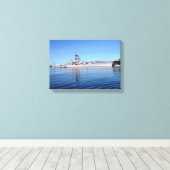 USS Missouri Canvas Afdruk (Insitu (Houten vloer))